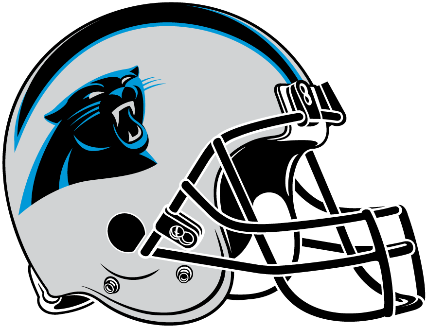 Carolina Panthers 2012-Pres Helmet Logo iron on transfers for T-shirts